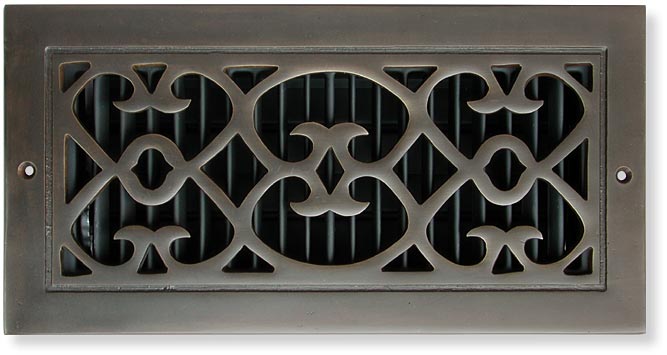 Bell Foundry return air grille front view